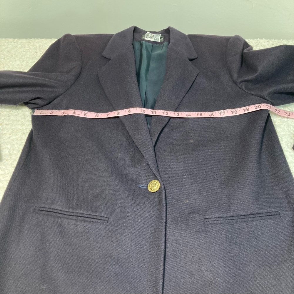 ✨ Vintage Sag Harbor Wool Blazer – Classic 80s Power Piece ✨ - Picture 7 of 15